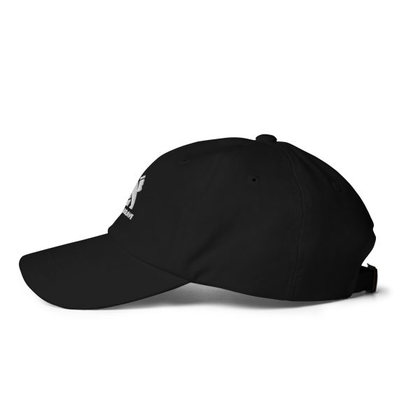 GorillaBrave (Black) Fitted Dad Hat - Image 2