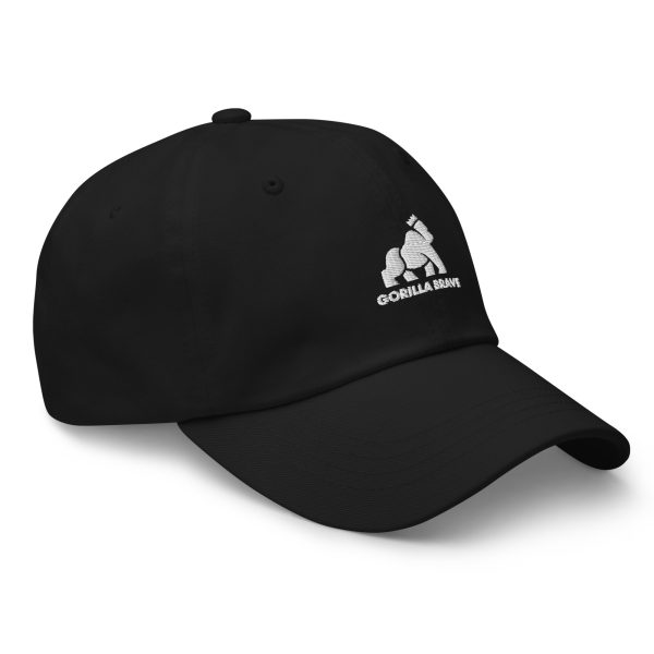 GorillaBrave (Black) Fitted Dad Hat - Image 5