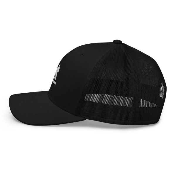 GorillaBrave (Black) Trucker Cap - Image 2