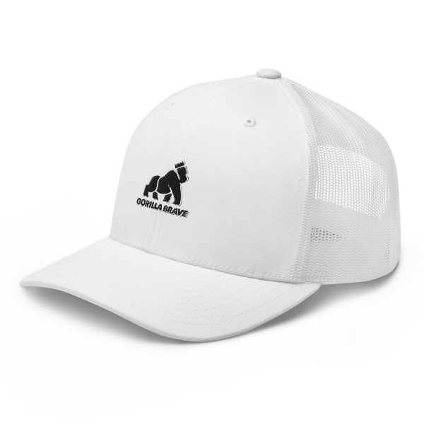 GorillaBrave (White) Trucker Cap - Image 3