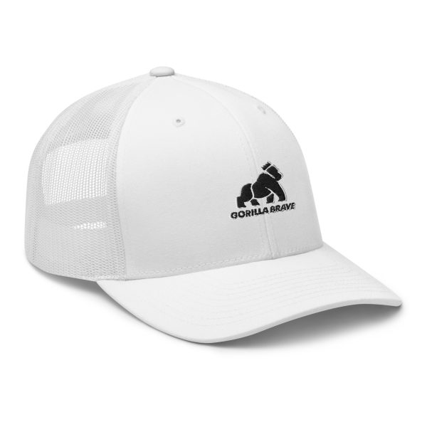 GorillaBrave (White) Trucker Cap - Image 5