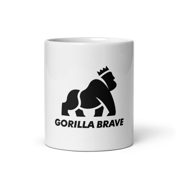 GorillaBrave (White) Coffee Mug