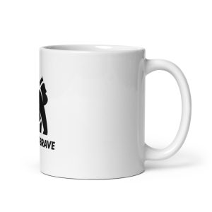 GorillaBrave (White) Coffee Mug